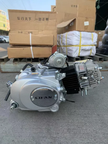 OEM Lifan High Quality Motorcycle Engine 110cc 4-Speed Transmission Suitable for Cub Three-Wheeled Motorcycle